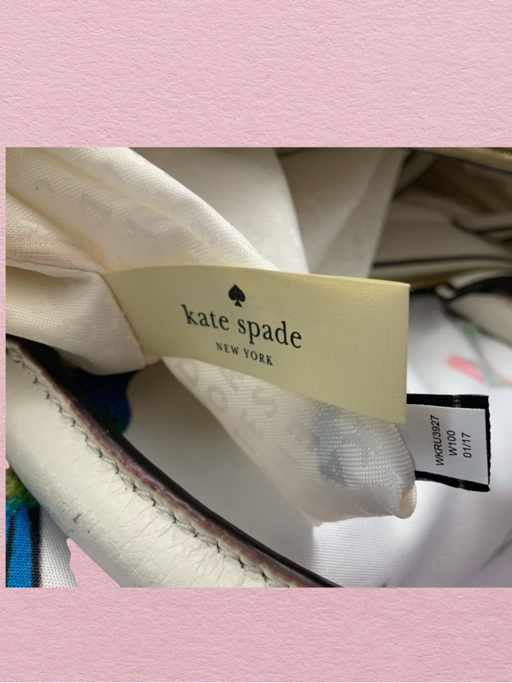 Kate Spade Leather Mulberry St Leighann Tote in Soft White - Picture 10 of 11